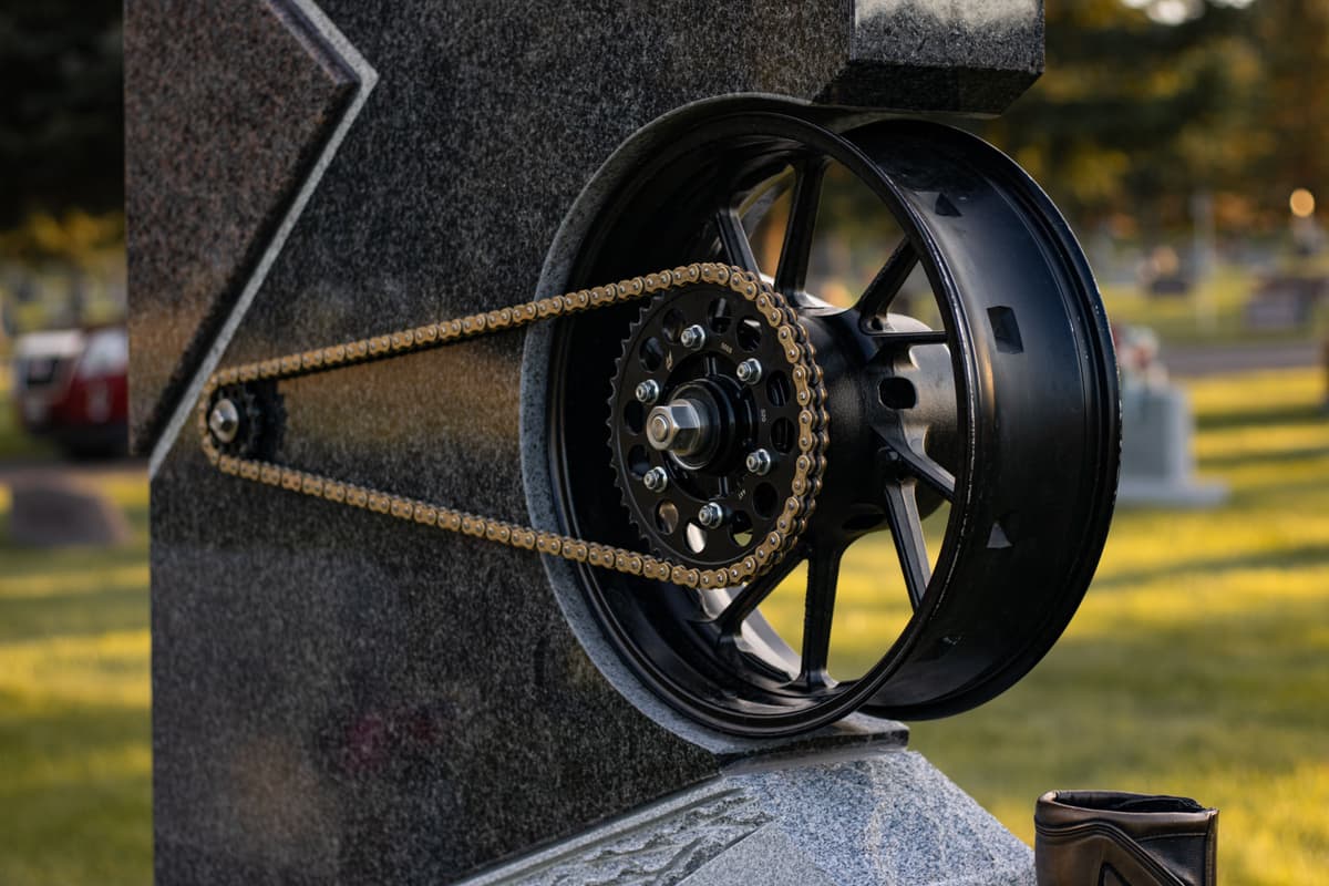 Custom Motorcycle Memorial